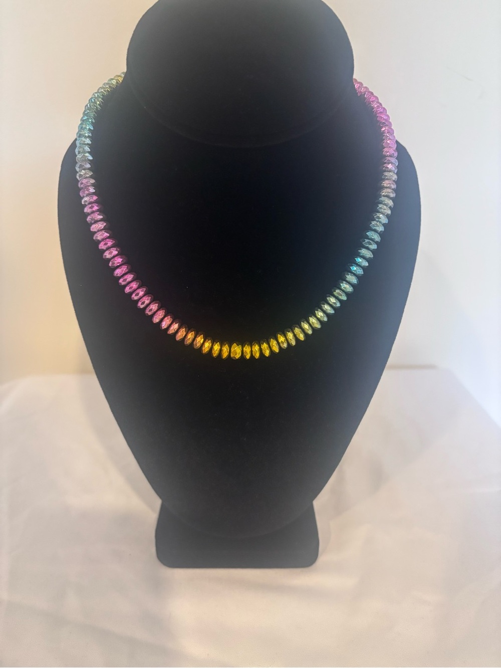 Rainbow Hematite Necklace